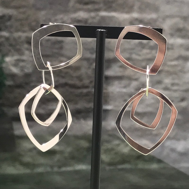 Boucle d'oreilles argent 114€